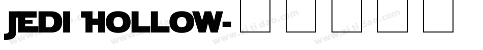 Jedi Hollow字体转换